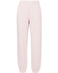 ROTATE BIRGER CHRISTENSEN - Logo-Embroidered Track Pants - Lyst