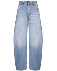 DARKPARK - Faded Barrel-Leg Jeans - Lyst