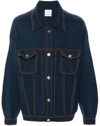 Barrie - Oversized Denim Jacket - Lyst