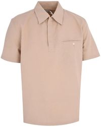 Jonathan Simkhai - Cormac Short-Sleeve Polo Shirt - Lyst
