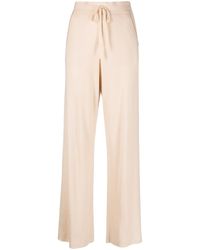 Max & Moi - Ribbed Wide-leg Trousers - Lyst