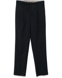 Etro - Pleat-Detailing Wool Trousers - Lyst