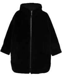 Yves Salomon - Hooded Zip-Fastening Coat - Lyst
