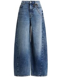 Essentiel Antwerp - Twisted-Seam Barrel-Leg Jeans - Lyst