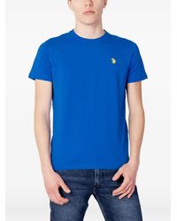 U.S. POLO ASSN. - T-Shirt À Logo Brodé - Lyst