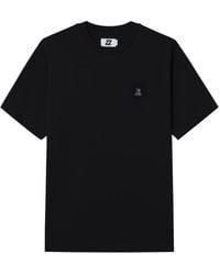 Izzue - Logo-Detail Cotton T-Shirt - Lyst