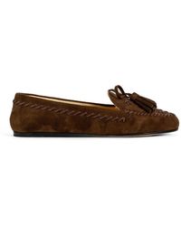 Prada - Mocassins À Détails De Coutures - Lyst
