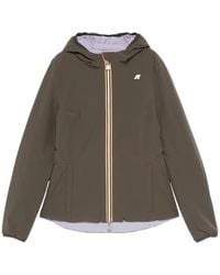 K-Way - Kapuzenjacke mit Reißverschluss - Lyst