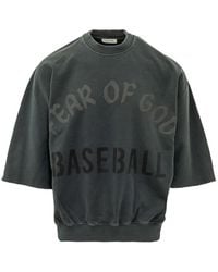 Fear Of God - Logo-Print Short-Sleeve Sweatshirt - Lyst