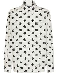 Dolce & Gabbana - Shirt With Print - Lyst