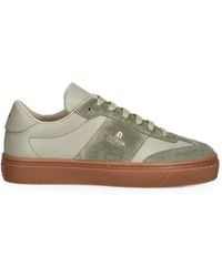 Furla - Logo-Plaque Low-Top Sneakers - Lyst