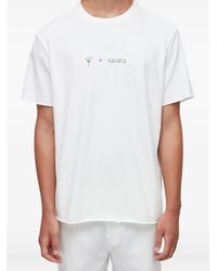 Osklen - T-Shirt Trident À Bords Francs - Lyst