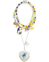 Amir Slama - Heart-Pendant Necklace - Lyst