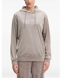 Guess - Logo-Embellished Hoodie - Lyst