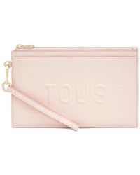 Tous - Portemonnaie mit Logo-Prägung - Lyst