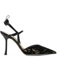 Fendi - Very Colibrì Floral-Lace Pumps - Lyst