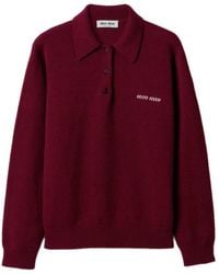 Miu Miu - Cashmere Polo Sweater - Lyst
