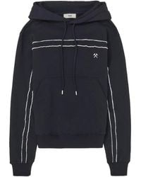 GmbH - Contrast-Piping Hoodie - Lyst