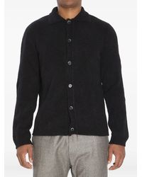 Barena - Gebreid Vest Met Puntige Kraag - Lyst