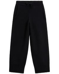Woolrich - Drawstring-Waist Knit Trousers - Lyst