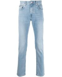Tommy Hilfiger - Bleecker Low-rise Slim-fit Trousers - Lyst