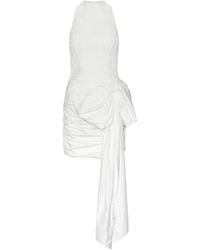 ROTATE BIRGER CHRISTENSEN - Vestido Corto Con Lazo De Encaje - Lyst