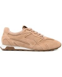 Ash - Perforated Suede Sneakers - Lyst