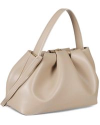 THEMOIRÈ - Athena Ruched Tote Bag - Lyst
