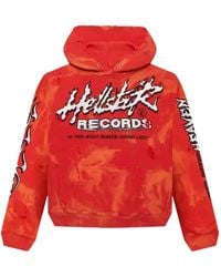 HELLSTAR - Distressed Graphic-Print Hoodie - Lyst