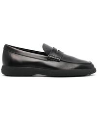 Tod's - Round-toe Leather Loafers - Lyst