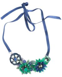 Marina Fossati - Collar Margaret con aplique floral - Lyst