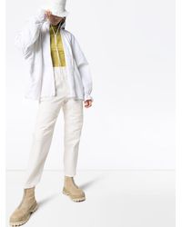 Ambush Jeans mit hohem Bund - Weiß