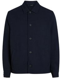Sunspel - Veste En Seersucker À Boutonnière - Lyst