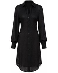 Liu Jo - Robe-Chemise À Détail De Nœud - Lyst