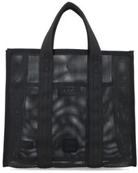 A.P.C. - Small Louise Shopper Tote Bag - Lyst