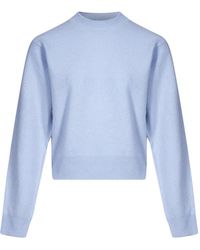 Haikure - Rose Ribbed-Knit Crew-Neck Sweater - Lyst