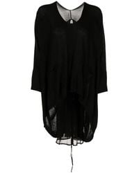 Masnada - Semi-Sheer Cotton Tunic - Lyst
