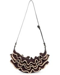 Zimmermann - Goldentime Ruffled Shoulder Bag - Lyst
