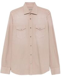 Sartorio Napoli - Press-Stud-Fastening Shirt - Lyst