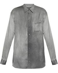 Giorgio Armani - Chest-Pocket Buttoned Shirt - Lyst