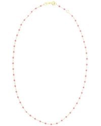 Gigi Clozeau - 18Kt Classic Gigi Beaded Necklace - Lyst