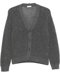 Peserico - Sequin-Embellished Cardigan - Lyst