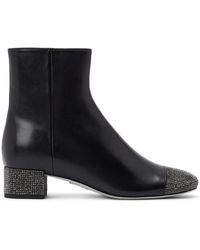 Rene Caovilla - Bonien 40mm ビジュートリム アンクルブーツ - Lyst