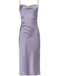 Fleur du Mal - Cowl-Neck Midi Dress - Lyst
