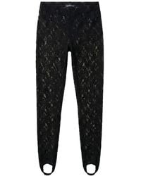 Herskind - Ringo Lace Stirrup Trousers - Lyst