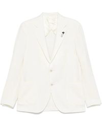 Lardini - バスケットウィーブ ジャケット - Lyst