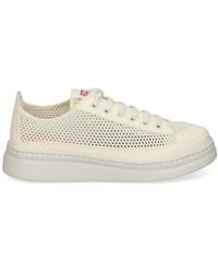 Camper - Perforated Lace-Up Sneakers - Lyst