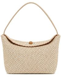 Christopher Esber - Mini Turnlock Raffia Tote Bag - Lyst