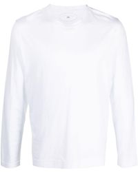 Fedeli - T-shirt en coton à manches longues - Lyst