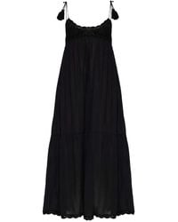 Ulla Johnson - Linnea Tassel Crochet Midi Dress - Lyst